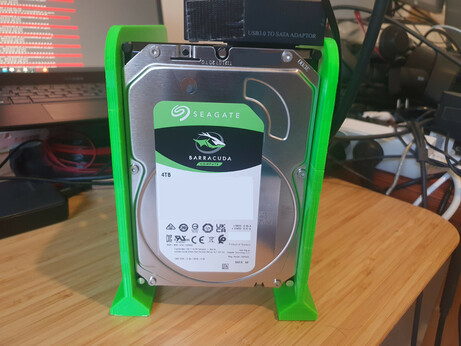 Drive on 3D printed holder